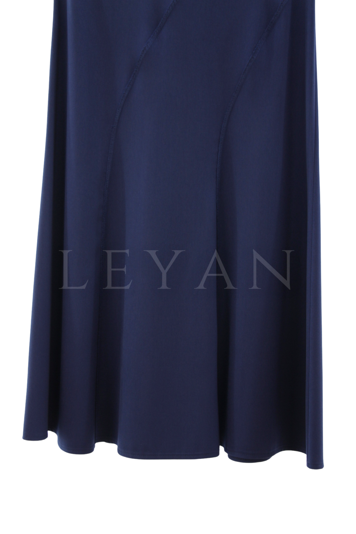 Sentez Lilium Parçalı Volanlı Etek- LYN04602 Lacivert