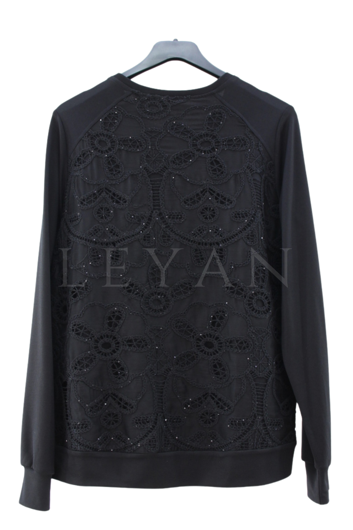 Fuat Gürşen İşlemeli Bluz- LYN04607 Siyah