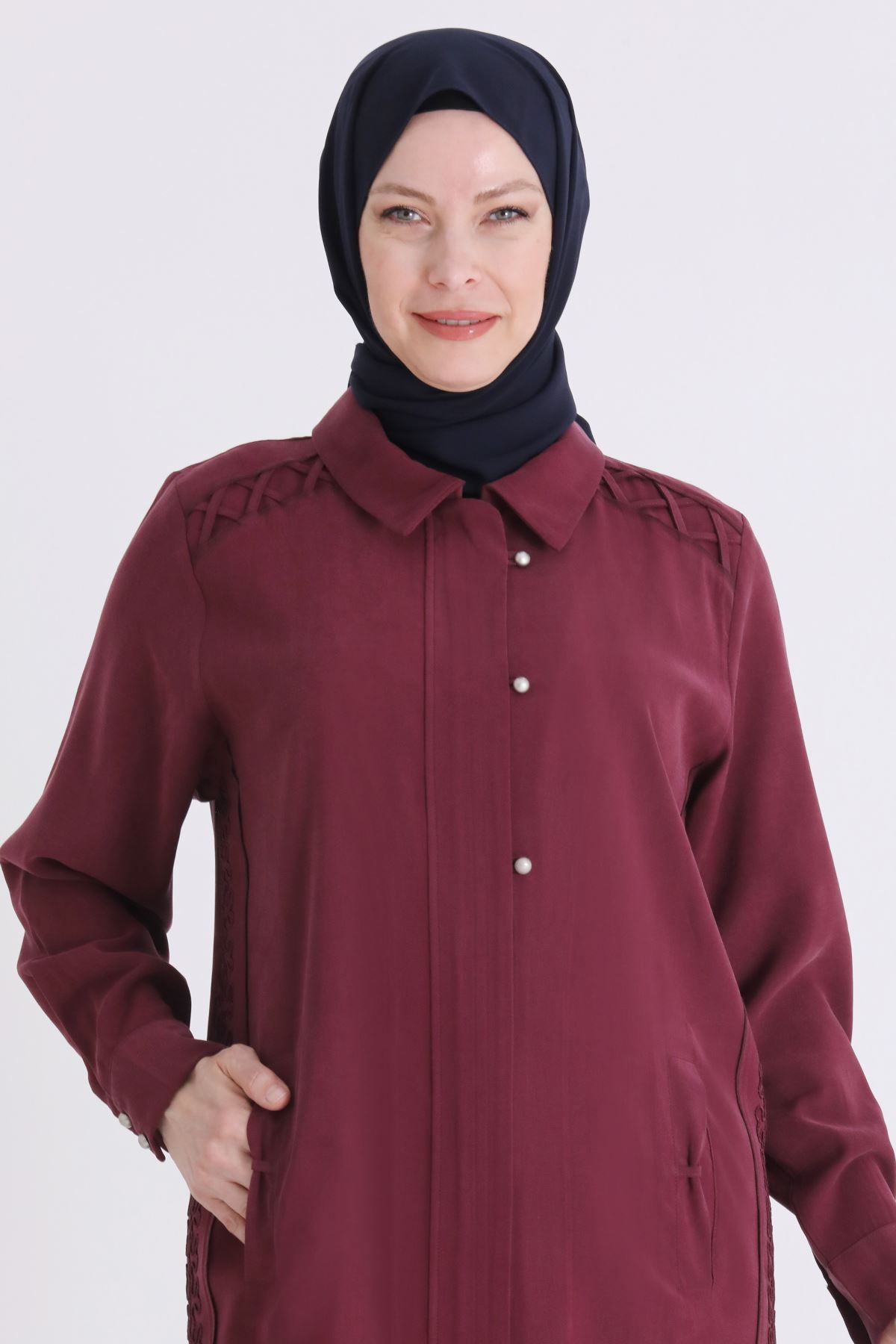 Behrem Tensel Kap- LYN04612 Bordo