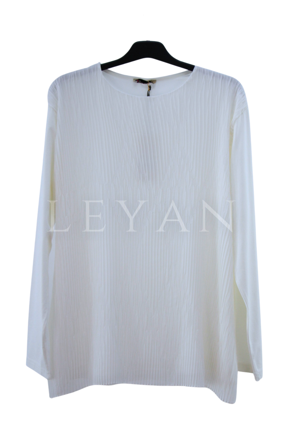Kollu Kırıştırma İçlik- LYN04620 Ekru