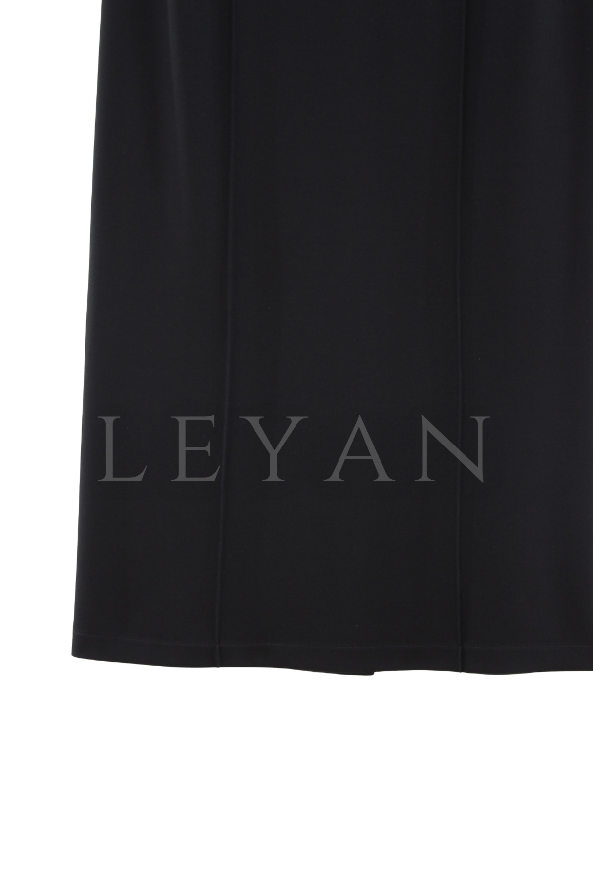 Sentez Nora Cepli Dar Etek-LYN04633 Siyah