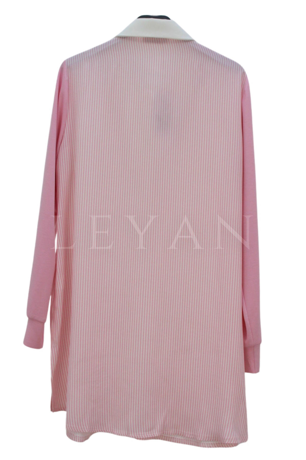 Fuat Gürşen Çizgili Tunik- LYN04639 Pembe