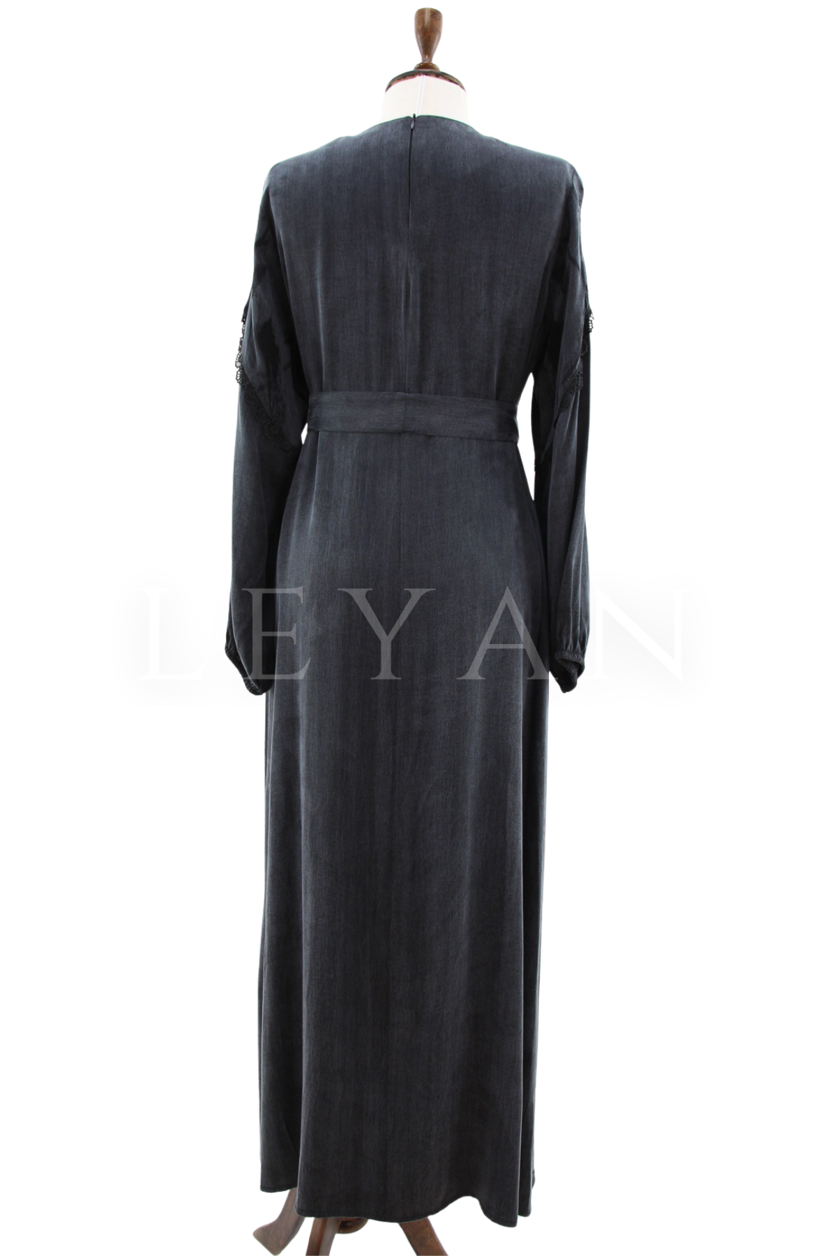 Orhan Store Elbise-LYN04648 Siyah