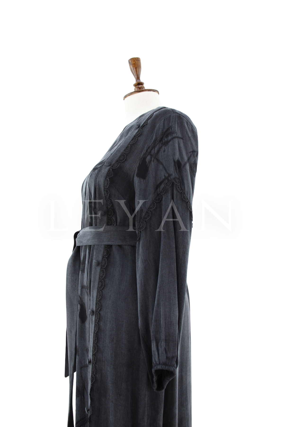 Orhan Store Elbise-LYN04648 Siyah