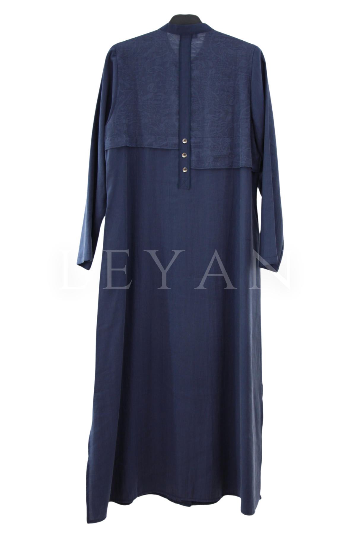 Micca Yakma Desenli Ferace-LYN04649 Lacivert