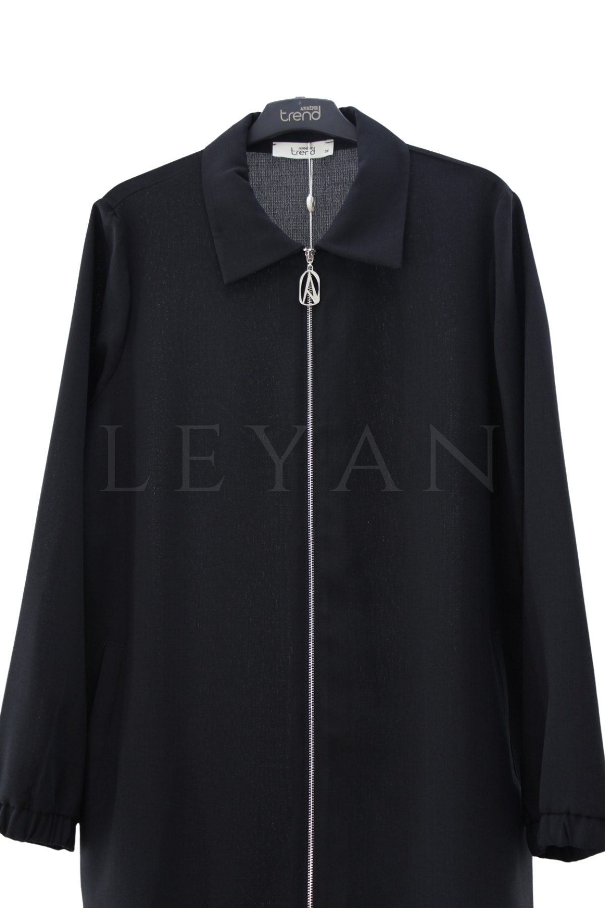 Armine Trend Kolları Apoletli Giy-Çık- LYN04655 Siyah