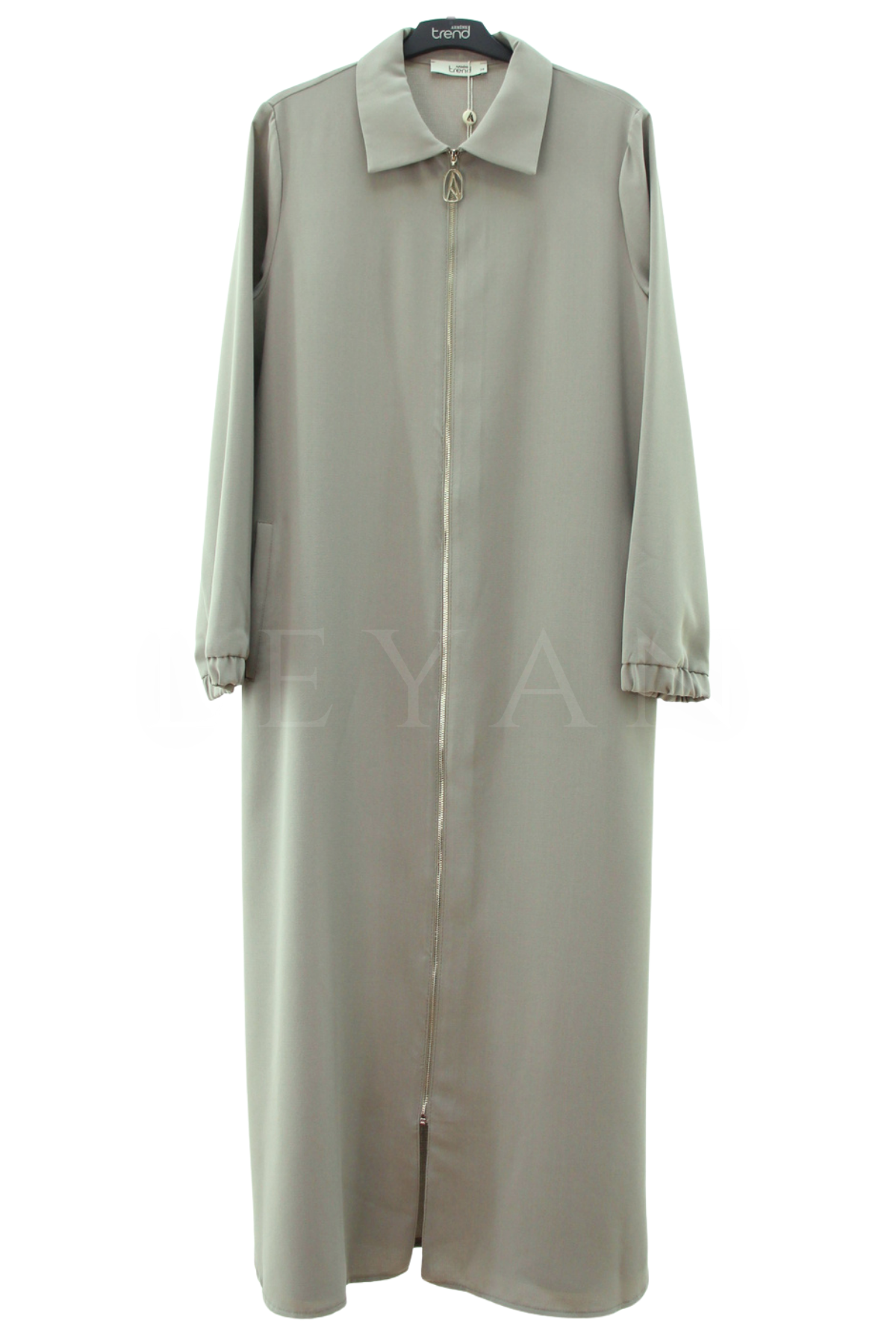 Armine Trend Kolları Apoletli Giy-Çık- LYN04655 Gri