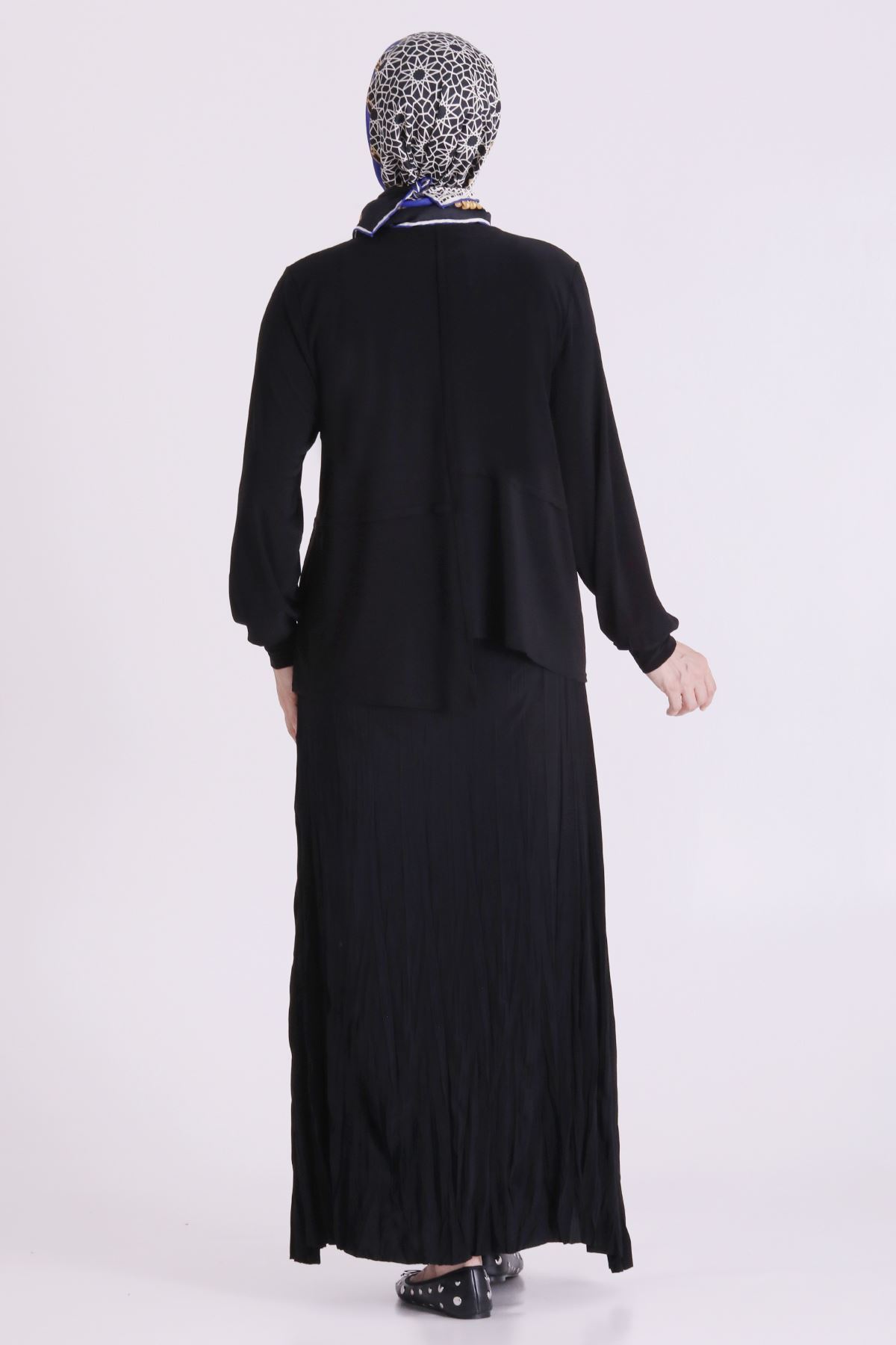Behrem Sandy Etekli Takım-LYN04662 Siyah