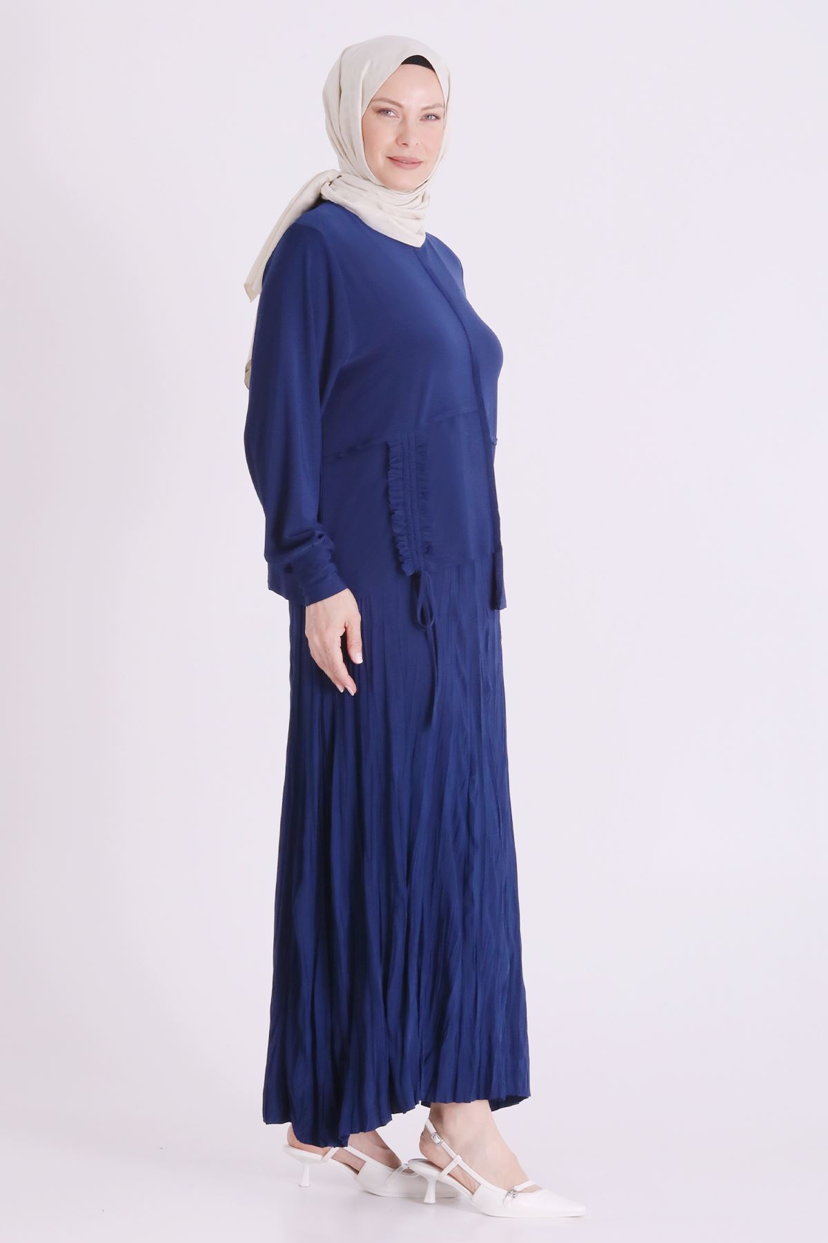 Behrem Sandy Etekli Takım-LYN04662 İndigo