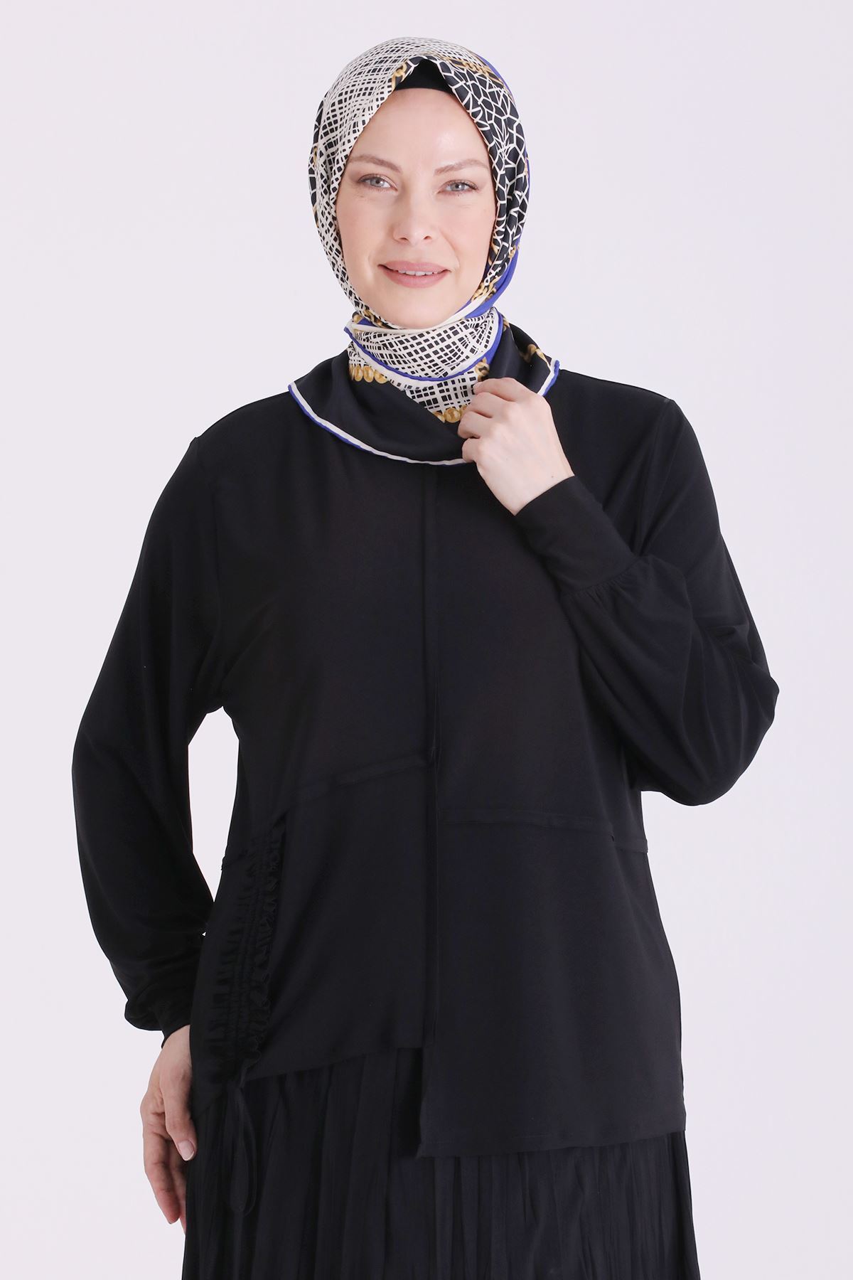 Behrem Sandy Etekli Takım-LYN04662 Siyah