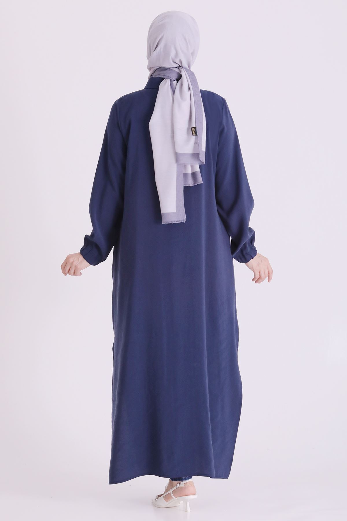 Behrem Çıtçıtlı Kap- LYN04665 Lacivert
