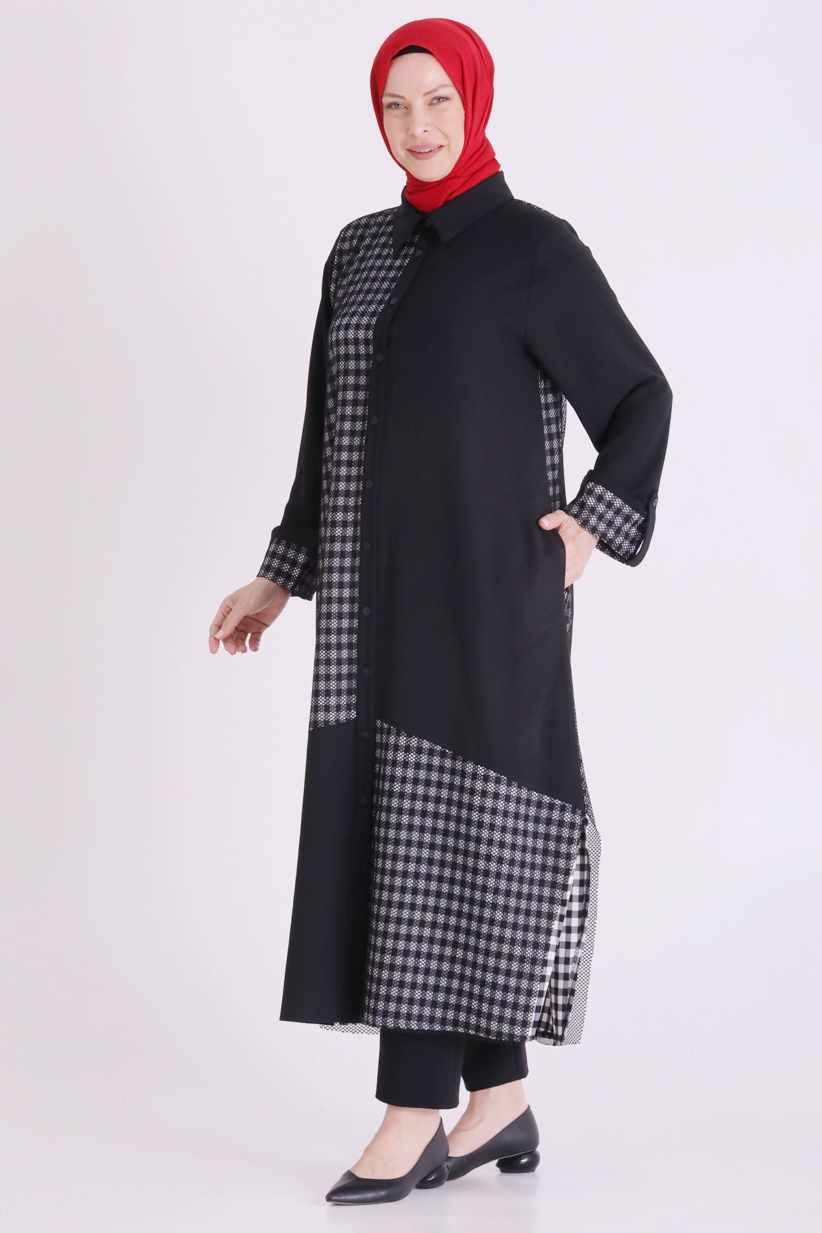 Behrem Fileli Kap- LYN04666 Siyah