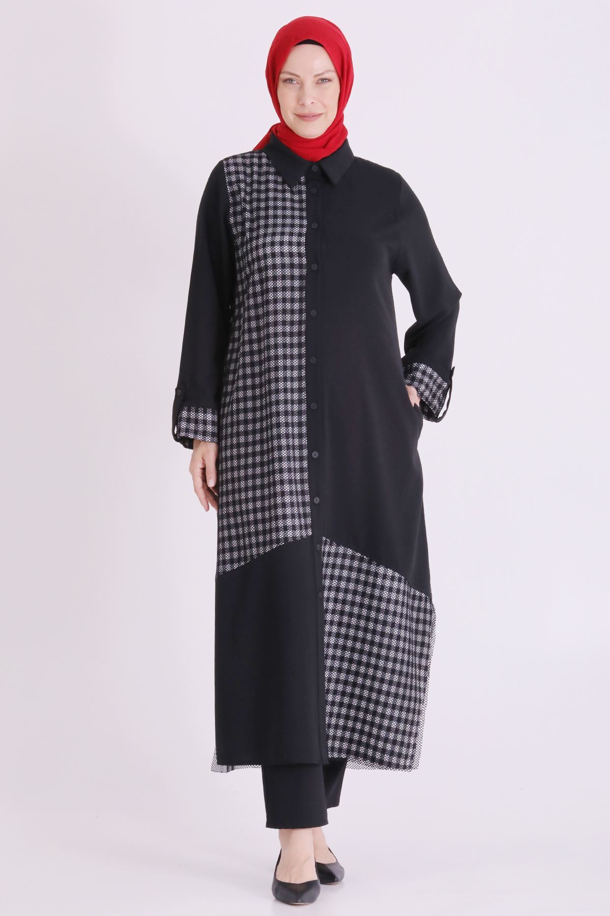 Behrem Fileli Kap- LYN04666 Siyah