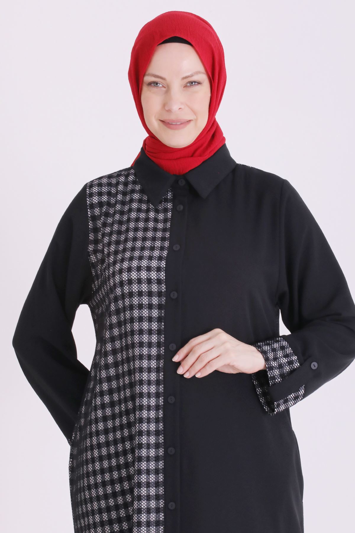 Behrem Fileli Kap- LYN04666 Siyah
