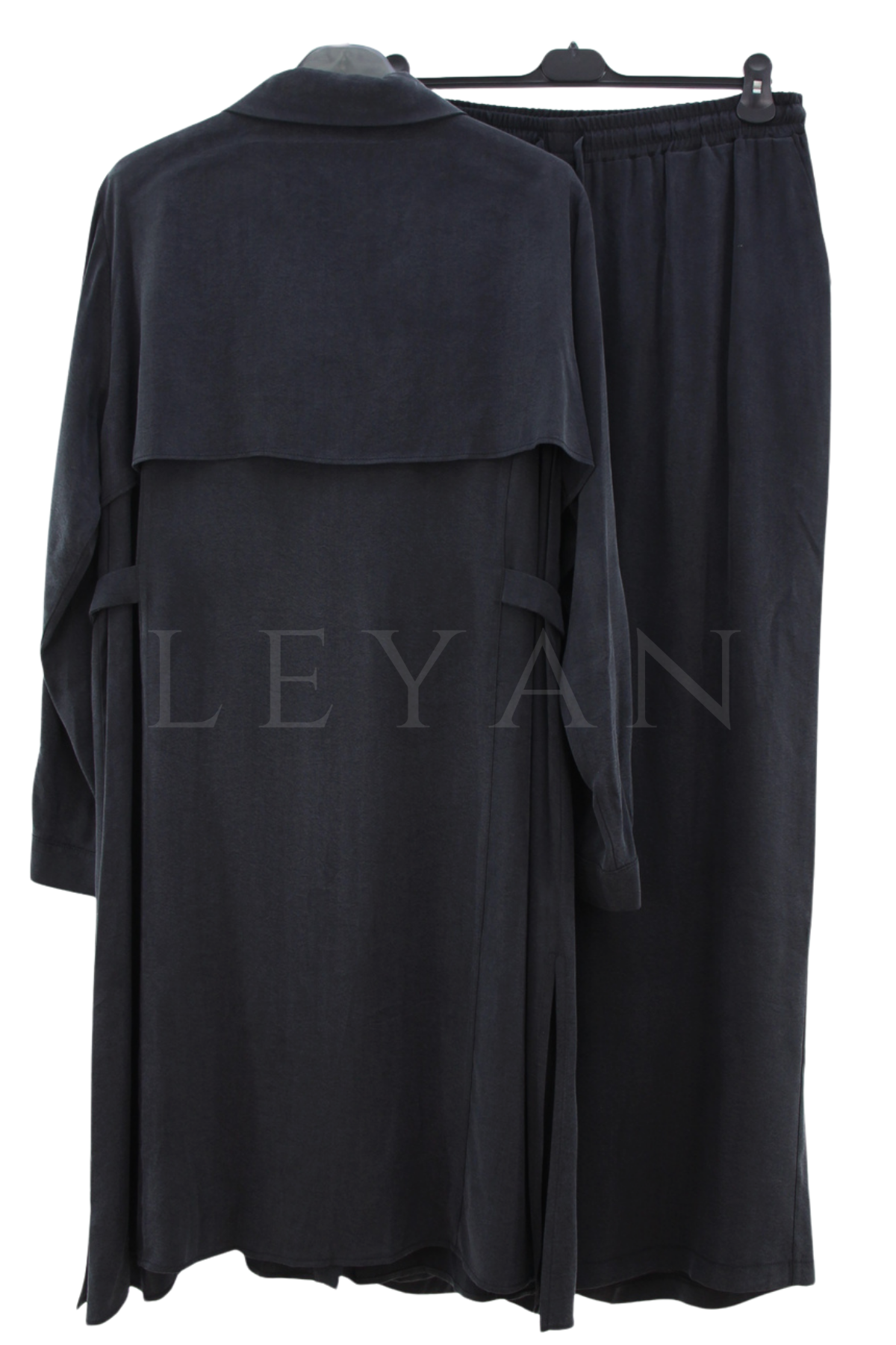 Orhan Store Pantolonlu Takım- LYN04669 Siyah