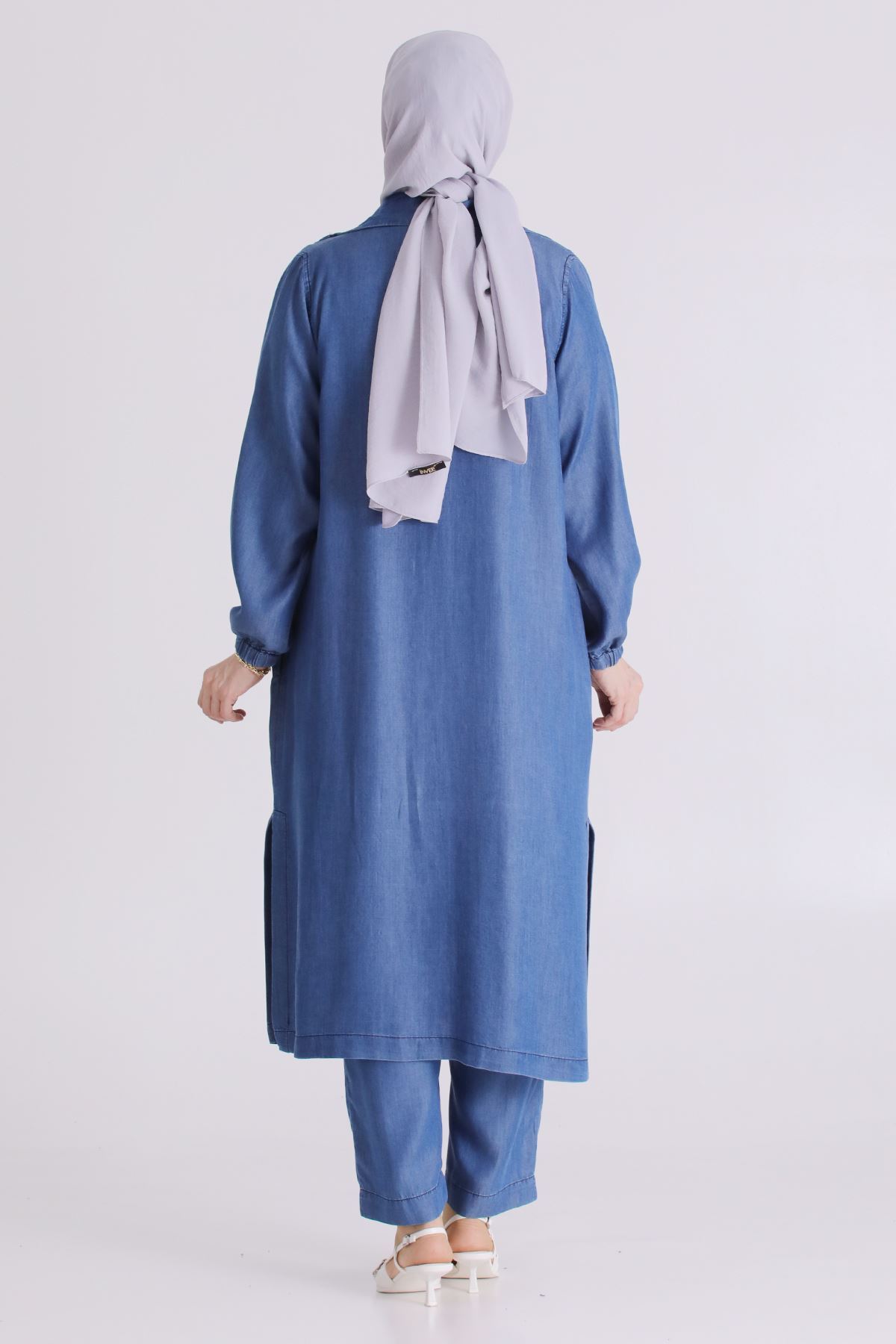 Behrem Tensel Üçlü Takım-LYN04677 Koyu Mavi