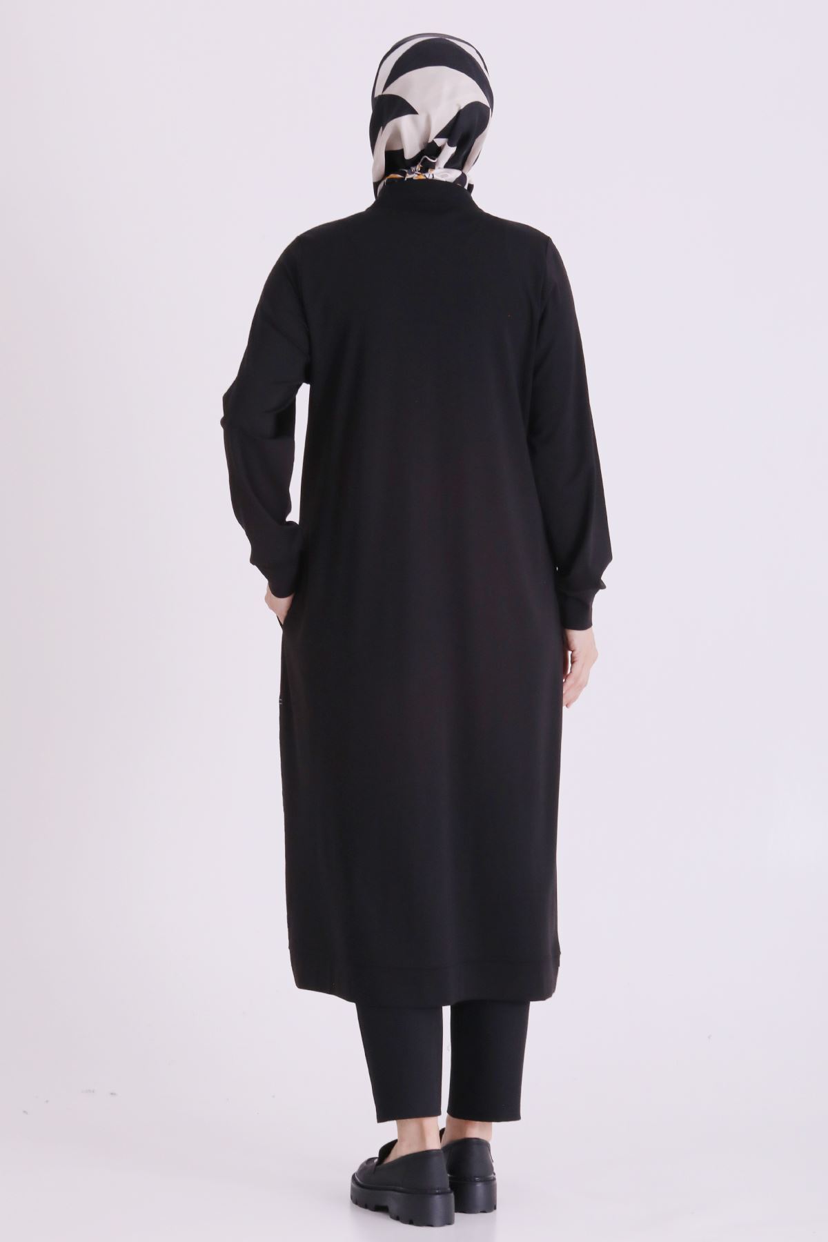 Behrem Dikişli Kap-LYN04679 Siyah
