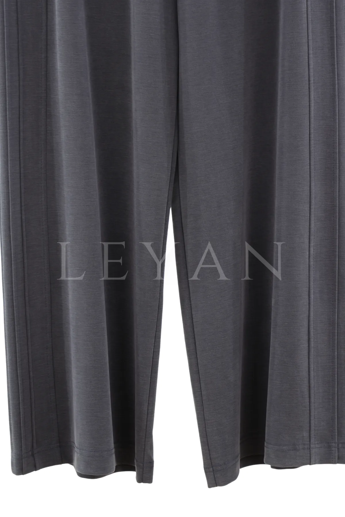 Sentez Doha Yanları Nervürlü Pantolon-LYN04685 Lacivert