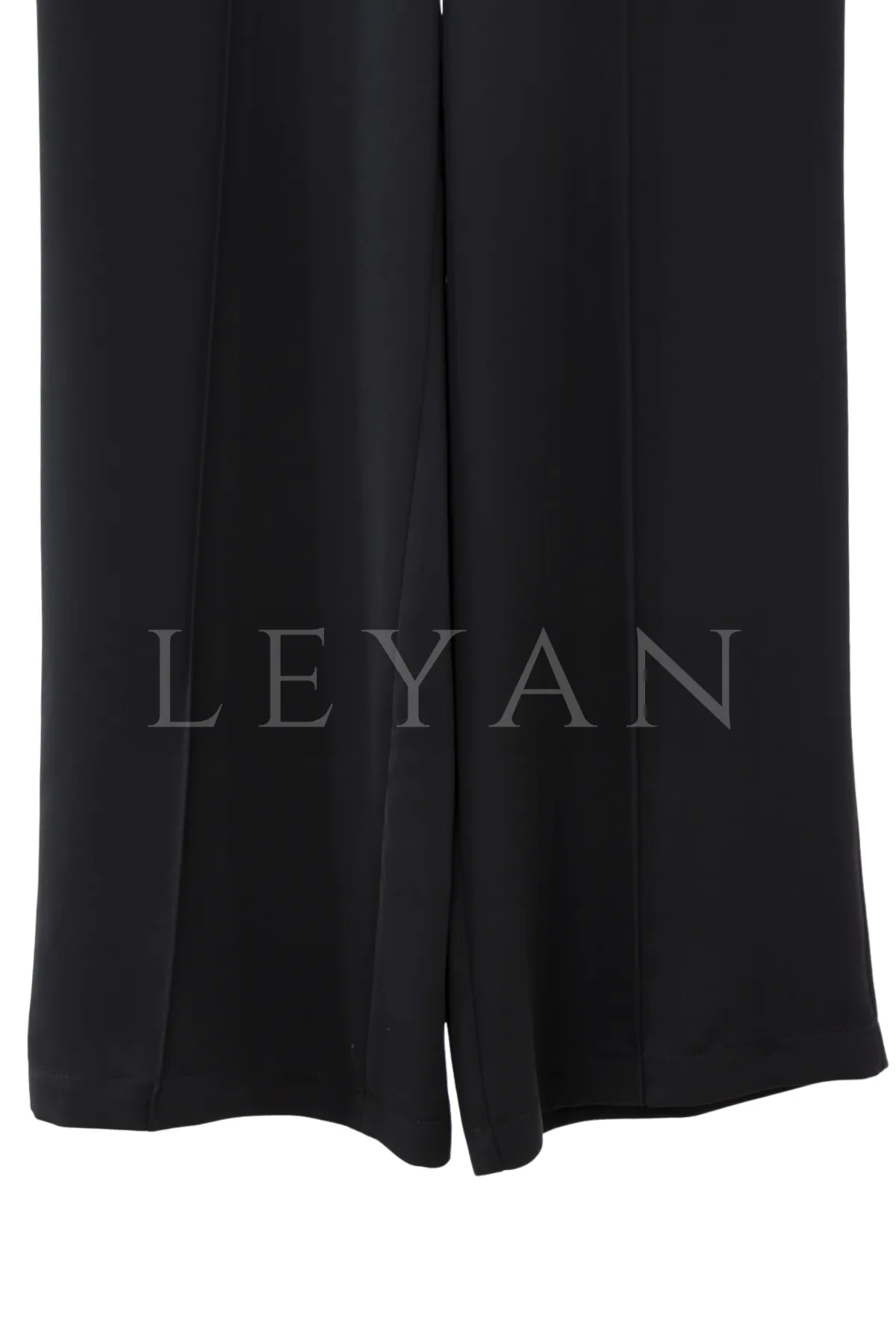Sentez Arkası Lastikli Pantolon-LYN04694 Siyah