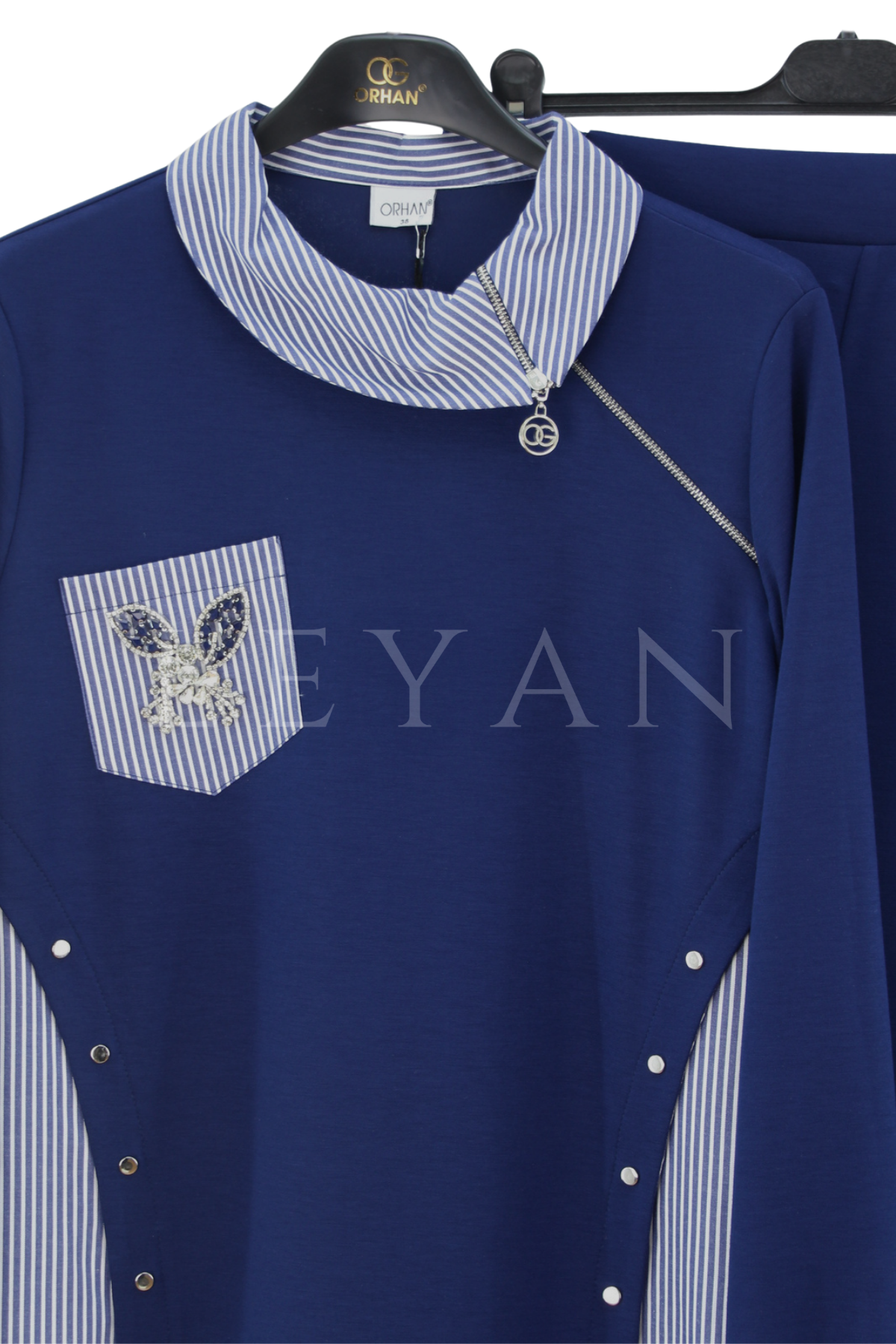 Orhan Store Gömlek Detaylı Takım-LYN04700 Parlement