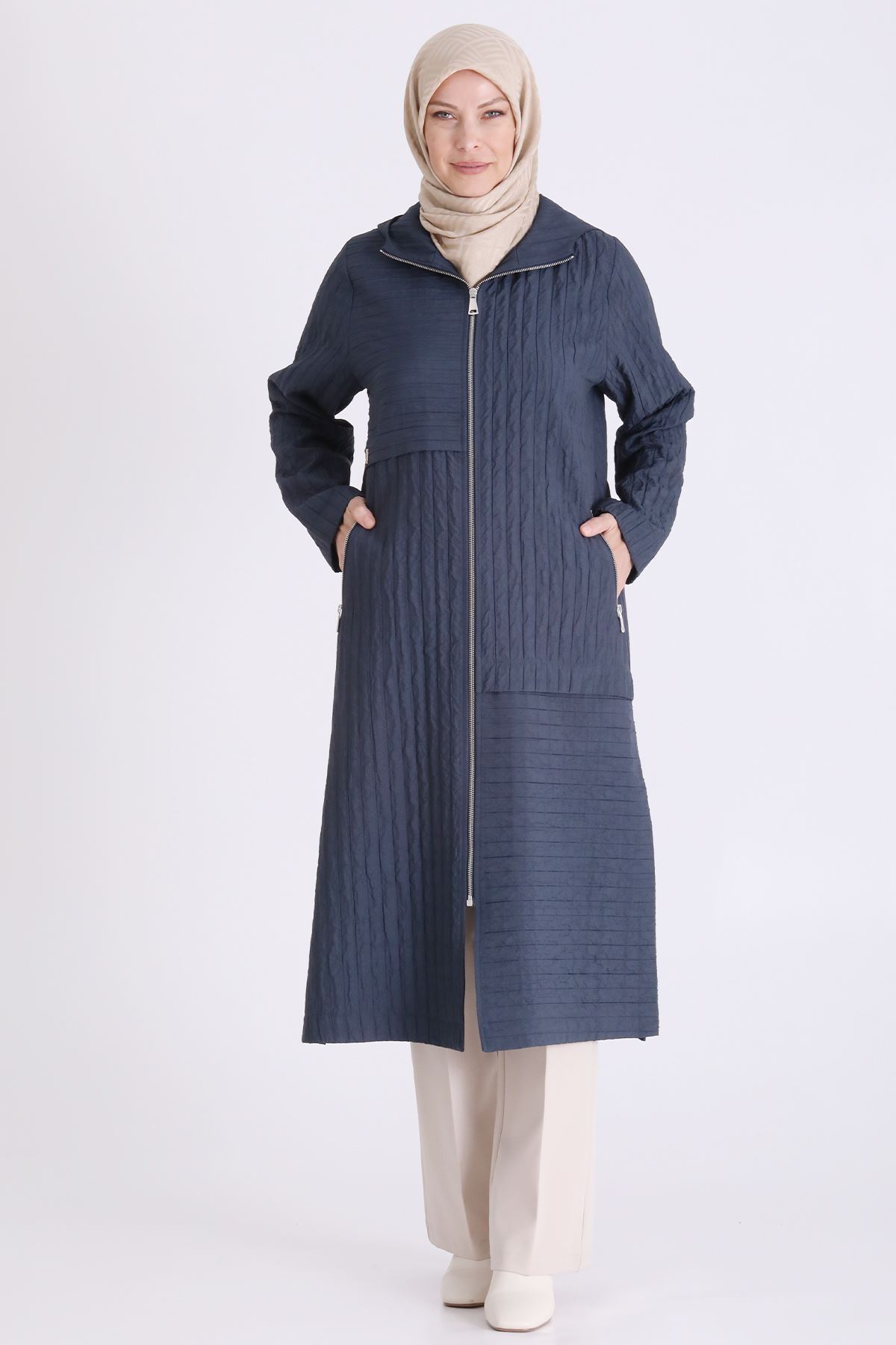 Behrem Brokar Kap-LYN04738 Duman Mavi