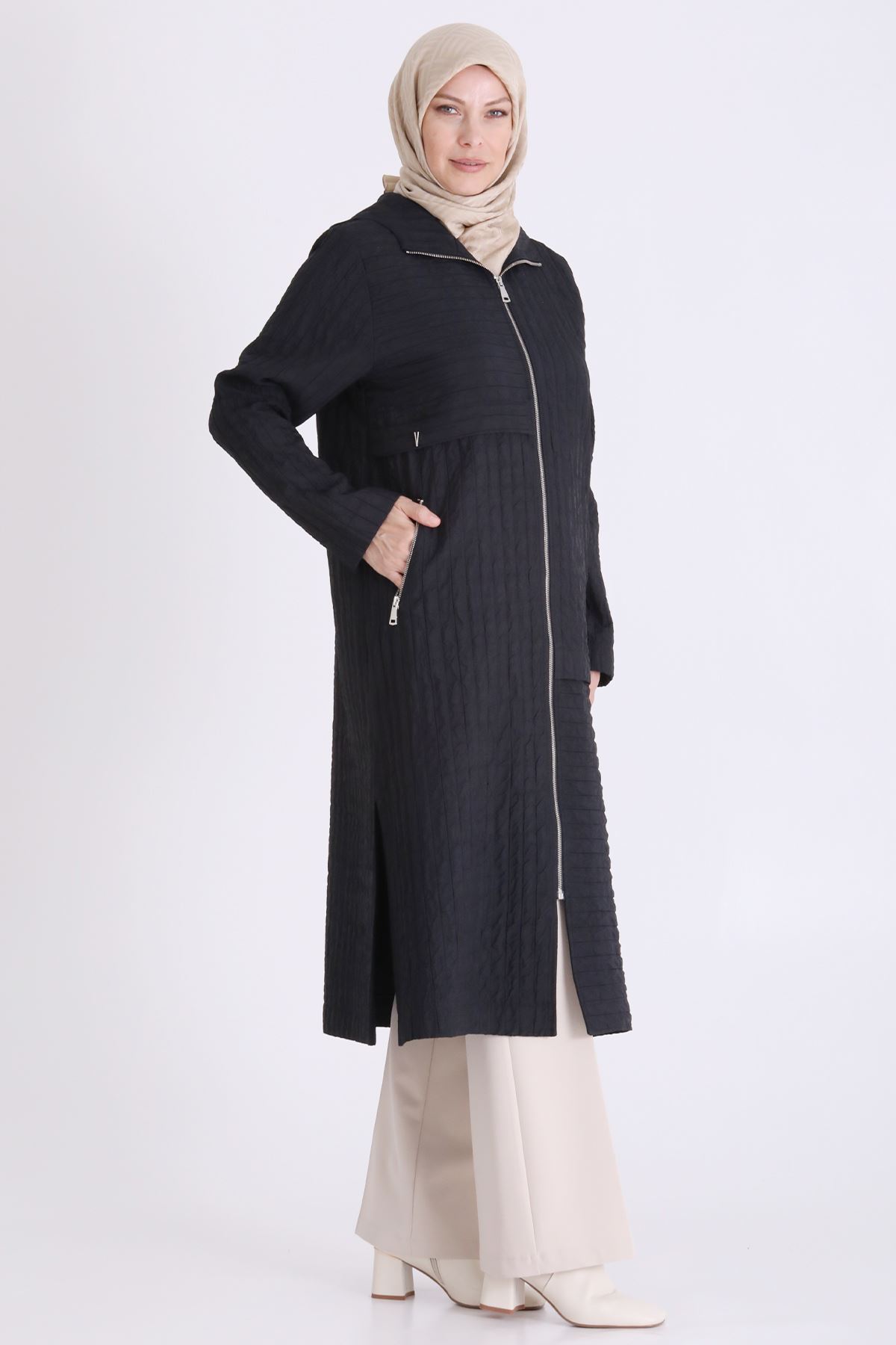 Behrem Brokar Kap-LYN04738 Siyah