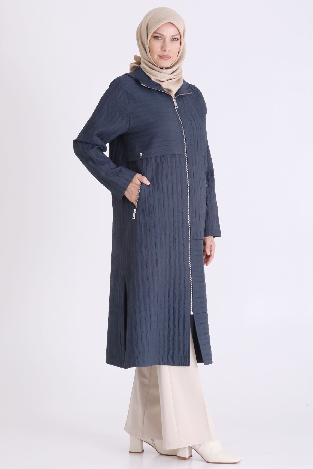 Behrem Brokar Kap-LYN04738 Duman Mavi