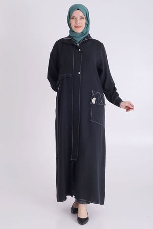 Behrem Tensel Ferace- LYN03685 Siyah