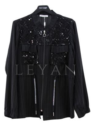 Fuat Gürşen Payetli Ceket- LYN03752 Siyah