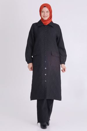 Behrem Kapitone Kap- LYN03911 Siyah