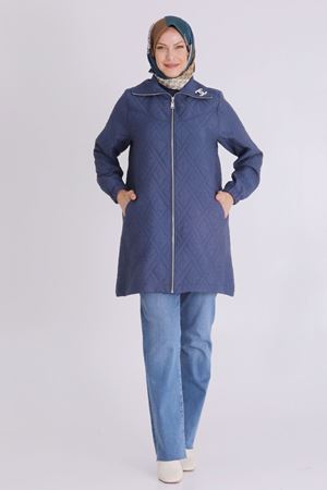 Behrem Kapitone Kap- LYN03910 İndigo