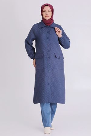 Behrem Kapitone Kap- LYN03911 İndigo