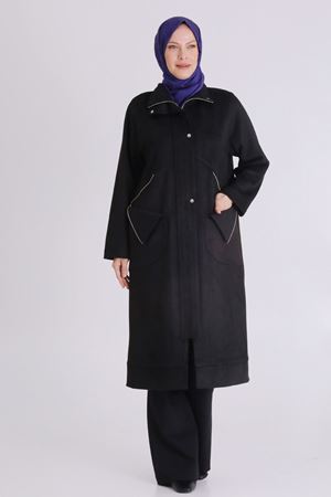 Behrem Süet Kap- LYN03900 Siyah