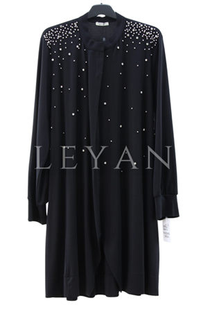 Dule İnci Çakmalı Kap- LYN03974 Siyah