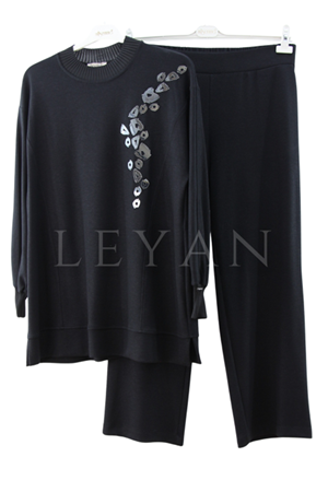 Müsemma Dilşen Takım- LYN03967 Siyah