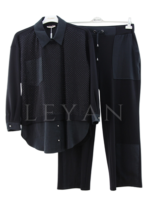 Müsemma İlsu Takım- LYN03963 Siyah