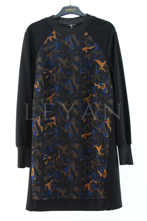 Defrina Jakar Detaylı Tunik- LYN03863 Siyah