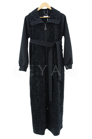 Orhan Store Küpür Detaylı Kap- LYN03255 Siyah