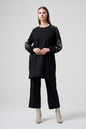 Müsemma Leman Takım- LYN02823 Siyah