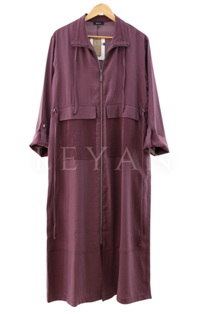 Micca Cep Detaylı Kap- LYN04063 Bordo