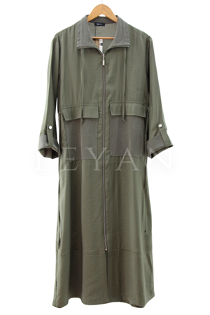 Micca Cep Detaylı Kap- LYN04063 Haki