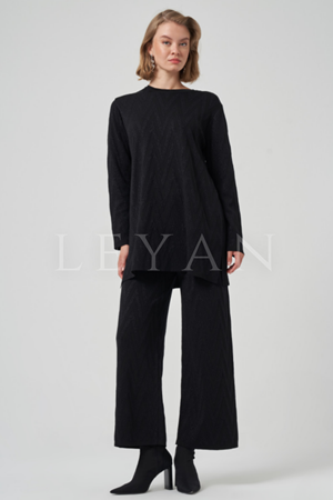 Nuss Simli Takım- LYN04070 Siyah