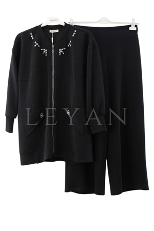 Müsemma İzem Takım- LYN04104 Siyah
