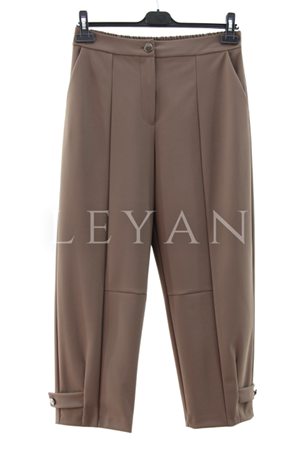 Sentez Nirvana Paçası Apoletli Pantolon- LYN04124 Vizon