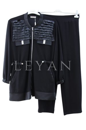 Müsemma Milena Takım- LYN04118 Siyah