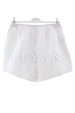 Düğmeli Viscon İçlik- LYN04137 Beyaz