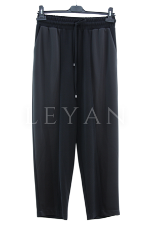 Sentez Ferrari Ters Kombinli Pantolon- LYN04166 Siyah