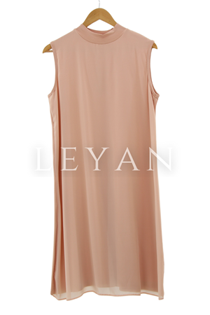 Önü Şifon Detaylı İçlik- LYN01342  Somon