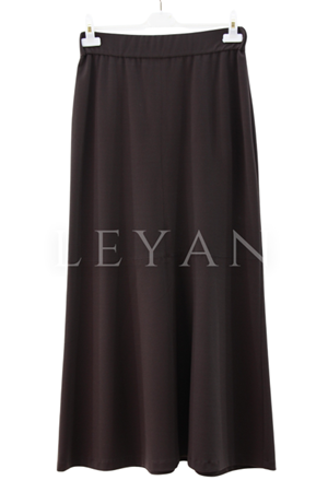 Sentez Nevad Balık Etek- LYN04020 Kahve