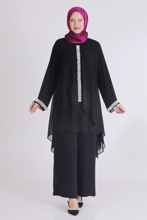 Behrem Abiye Takım- LYN03475 Siyah